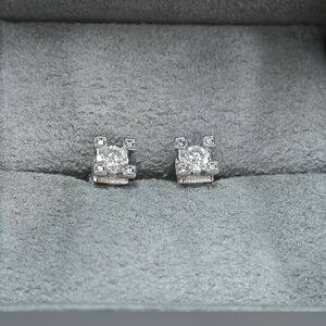 Elegant Silver Stud Earrings